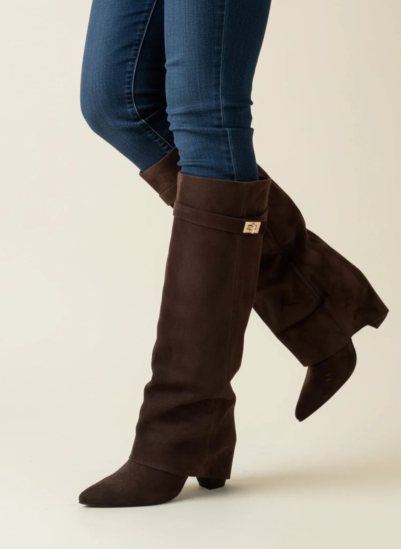 Briony boots interior zip detail