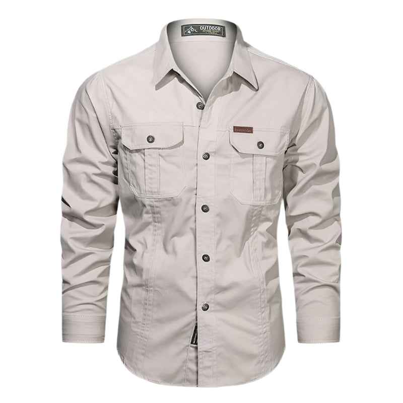 Octavian | Men's Long Sleeve Button-Down Shirt