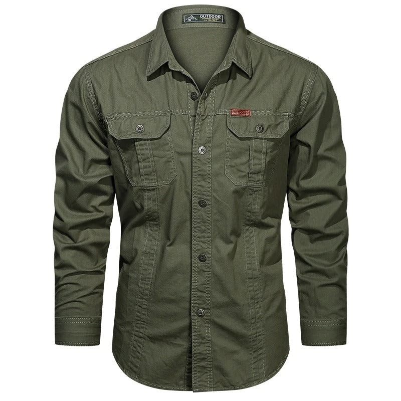 Octavian shirt in Army Green
