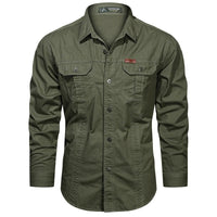 Octavian shirt in Army Green