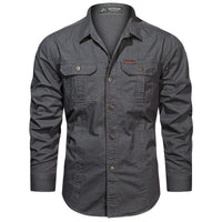 Octavian shirt in Grey