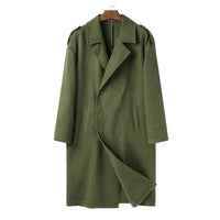 Redgrave | Men's Double-Breasted Wool-Blend Long Coat