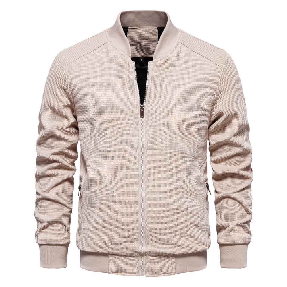Berthold | Men's Slim-Fit Bomber Jacket with Welt Pockets