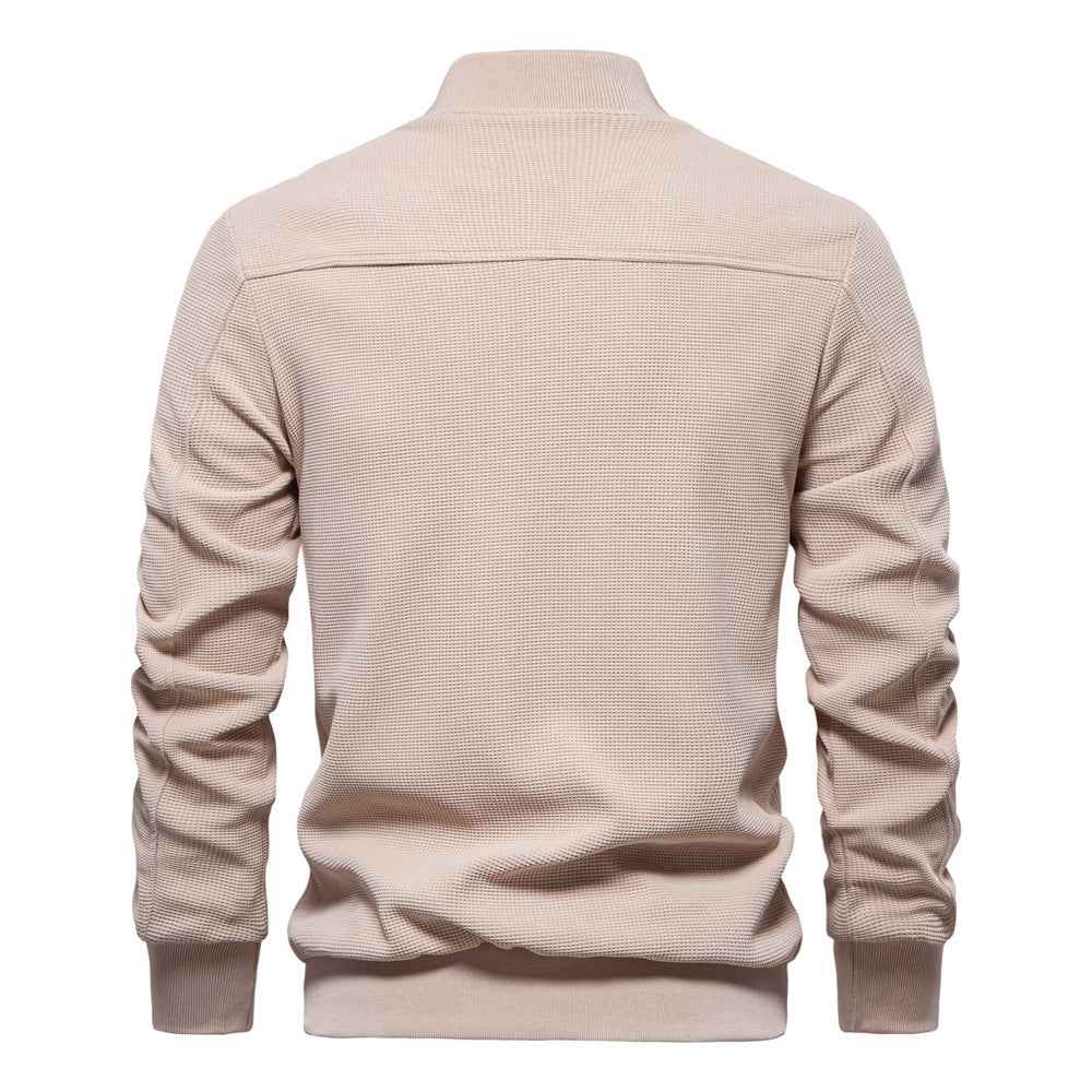 Berthold | Men's Slim-Fit Bomber Jacket with Welt Pockets