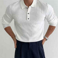 Crosby | Men's Slim Fit Long Sleeve Polo Shirt