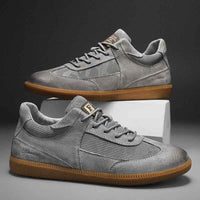 Morley | Men's Orthopedic Sneakers Grey and Khaki