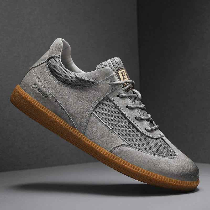 Morley | Men's Orthopedic Sneakers Grey and Khaki