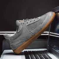 Morley | Men's Orthopedic Sneakers Grey and Khaki