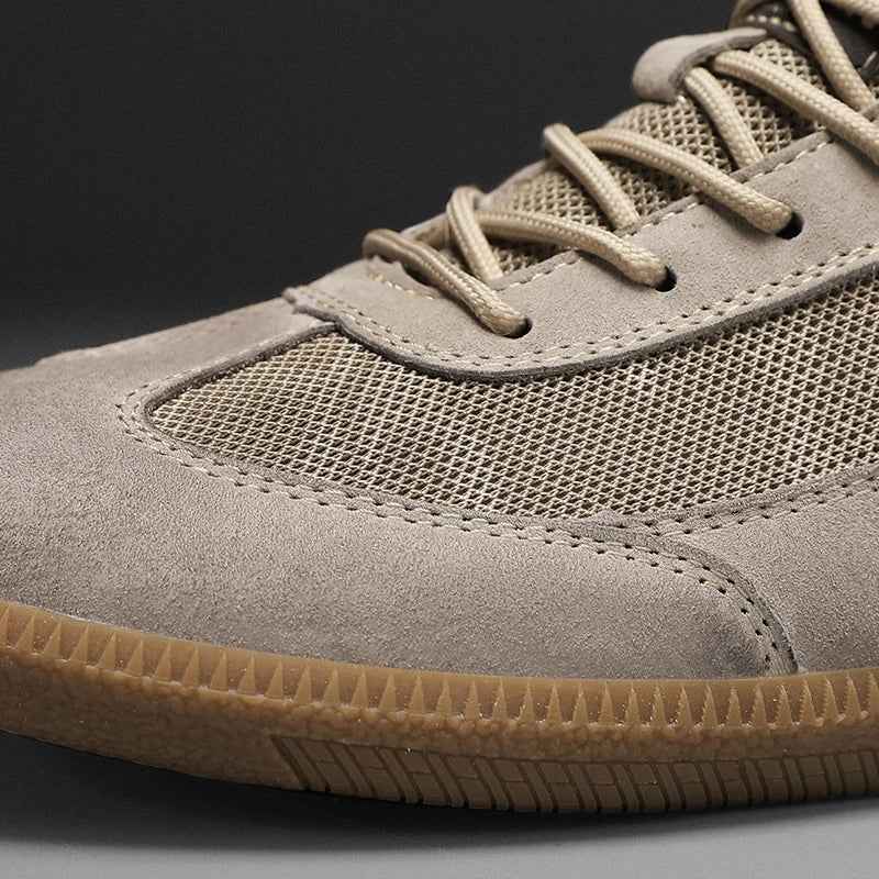 Morley | Men's Orthopedic Sneakers Grey and Khaki