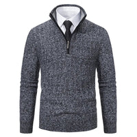 Redmond jumper ribbed cuff and hem detail