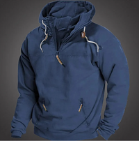 Kipling | Men's Half-Zip Pullover Hoodie with Kangaroo Pocket