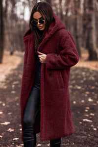 Letitia | Women's Hooded Teddy Coat