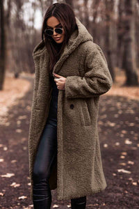 Letitia | Women's Hooded Teddy Coat