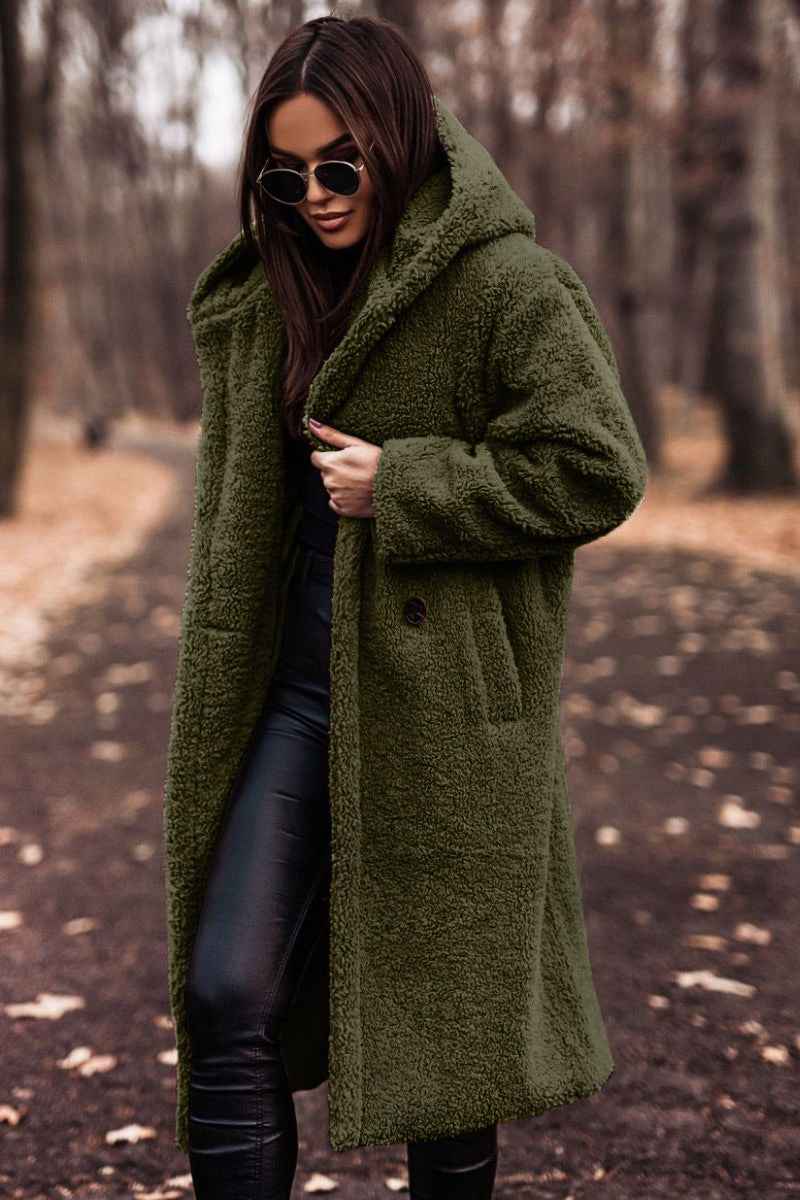 Letitia | Women's Hooded Teddy Coat