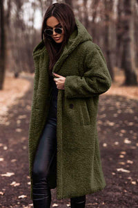 Letitia | Women's Hooded Teddy Coat