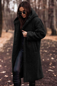 Letitia | Women's Hooded Teddy Coat