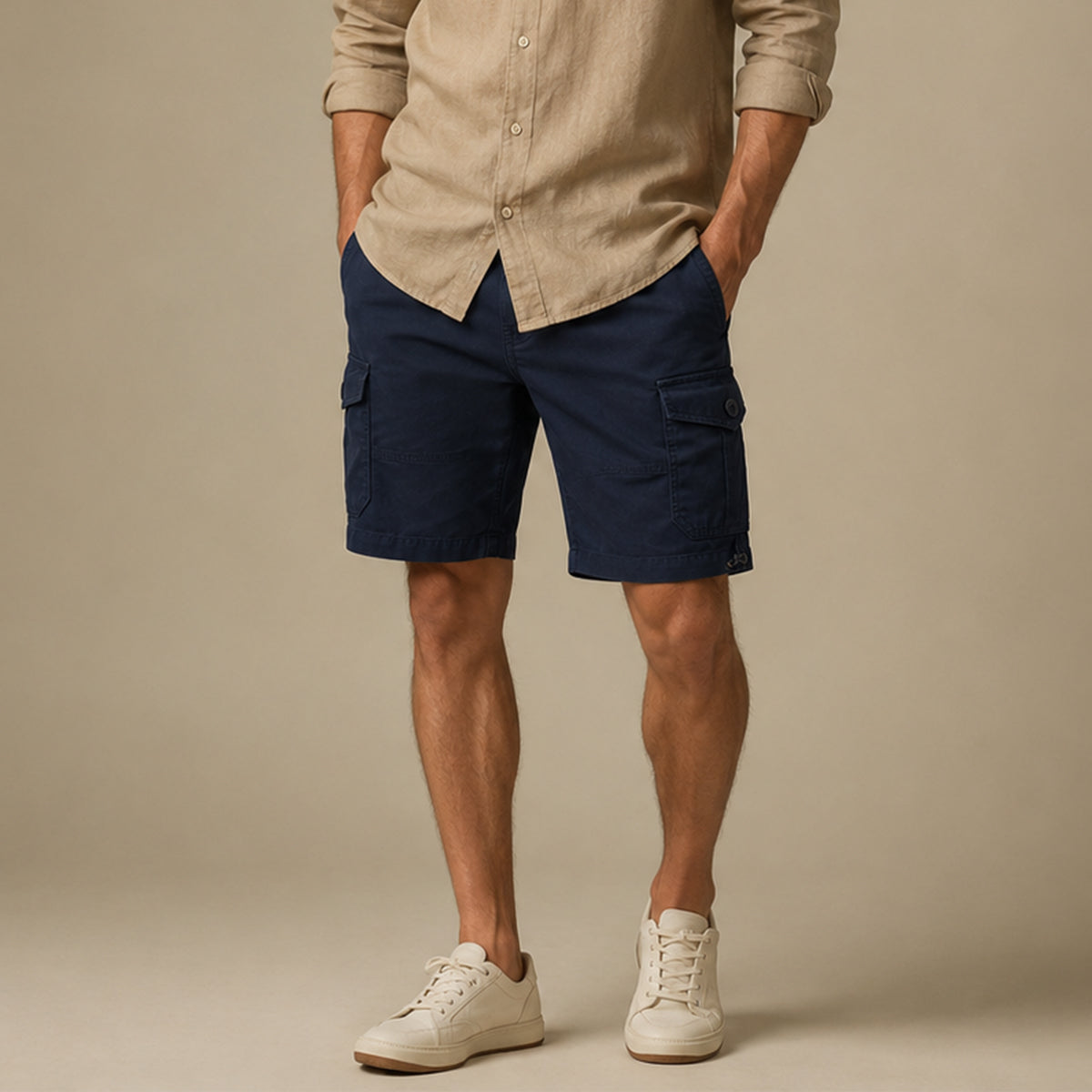 Jacob cargo shorts Navy Blue