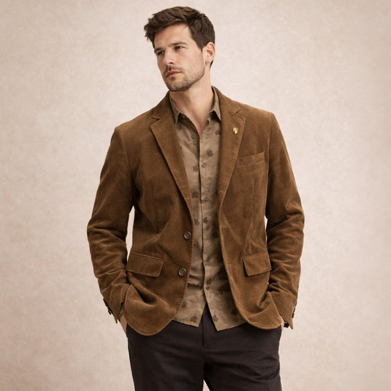 Marcel | Vintage Corduroy Tailored Blazer