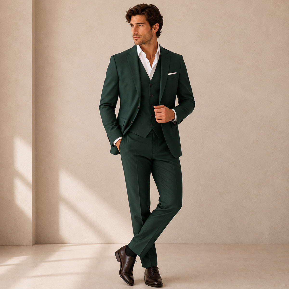 Orlando | Men's Three-Piece Blazer, Waistcoat and Trousers Suit