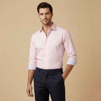Blackwood button-up shirt in Light Pink
