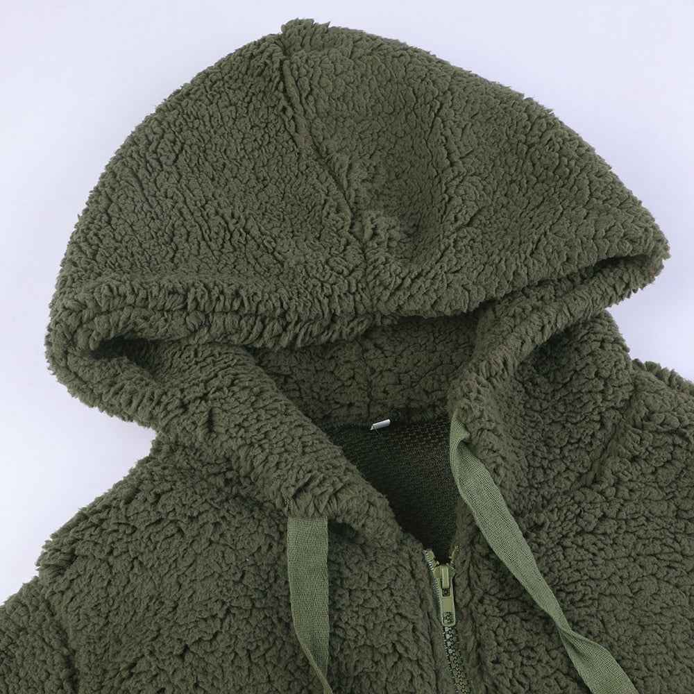 Minerva | Women's Zip-Up Hooded Fleece Jacket