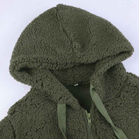 Minerva | Women's Zip-Up Hooded Fleece Jacket