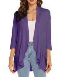 Briar | Women's Open Front Draped Cardigan