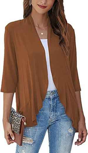 Briar | Women's Open Front Draped Cardigan