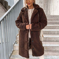 Henrietta | Women's Oversized Teddy Long Coat