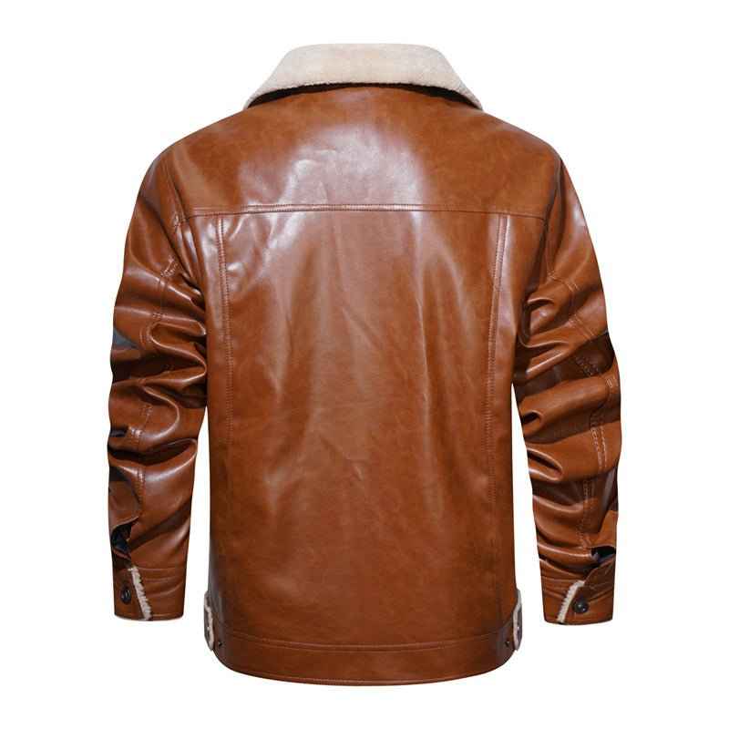 Bonaventure | Men's Button-Down Trucker Jacket with Sherpa Collar