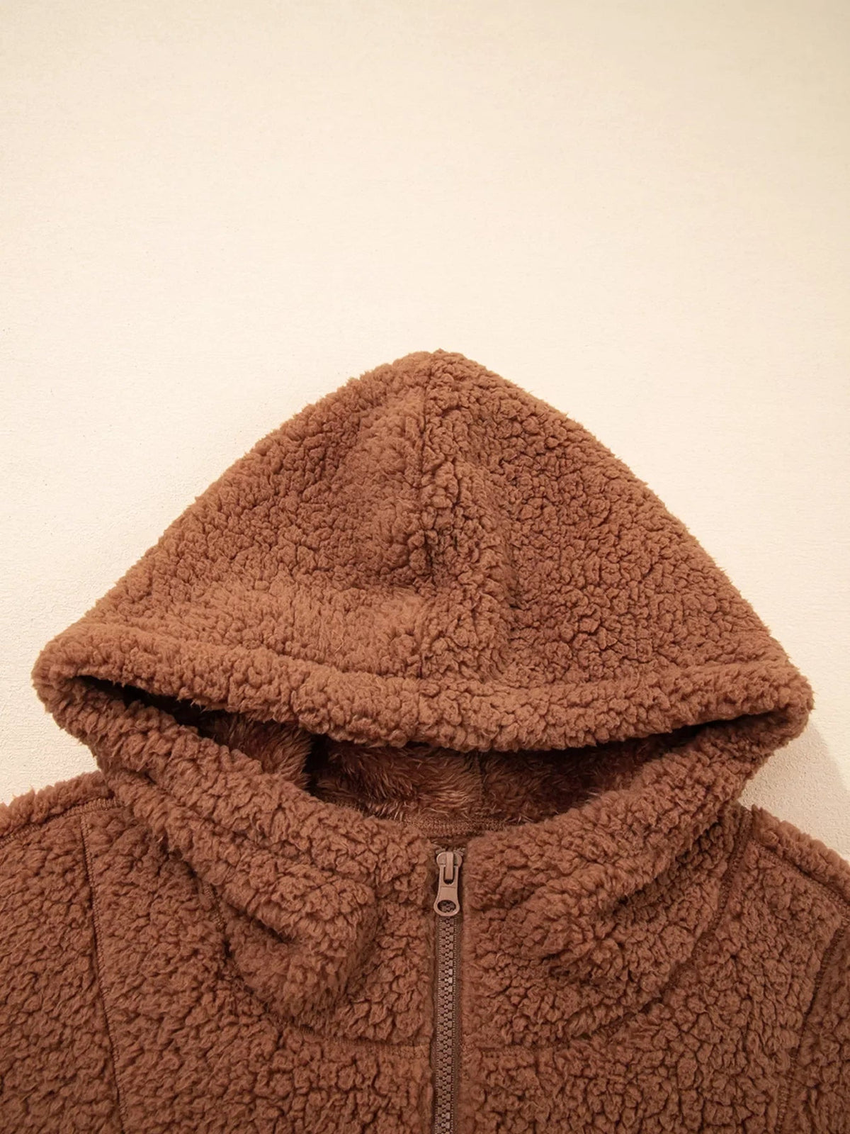 Avalon zip up jacket detail view 10