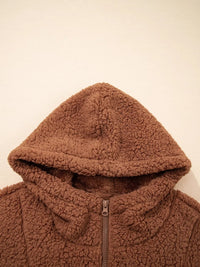 Avalon zip up jacket detail view 10