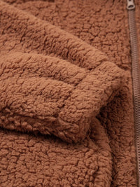 Avalon zip up jacket detail view 13