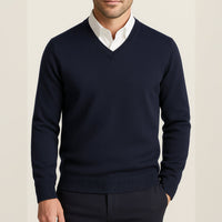 Toby | Cashmere V-Neck Knit Jumper