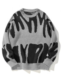 Norah | Women's Oversized Crew Neck Graphic Jumper