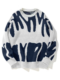 Norah | Women's Oversized Crew Neck Graphic Jumper