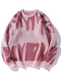 Norah | Women's Oversized Crew Neck Graphic Jumper