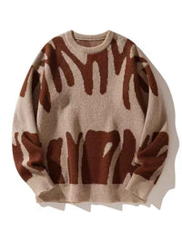 Norah | Women's Oversized Crew Neck Graphic Jumper