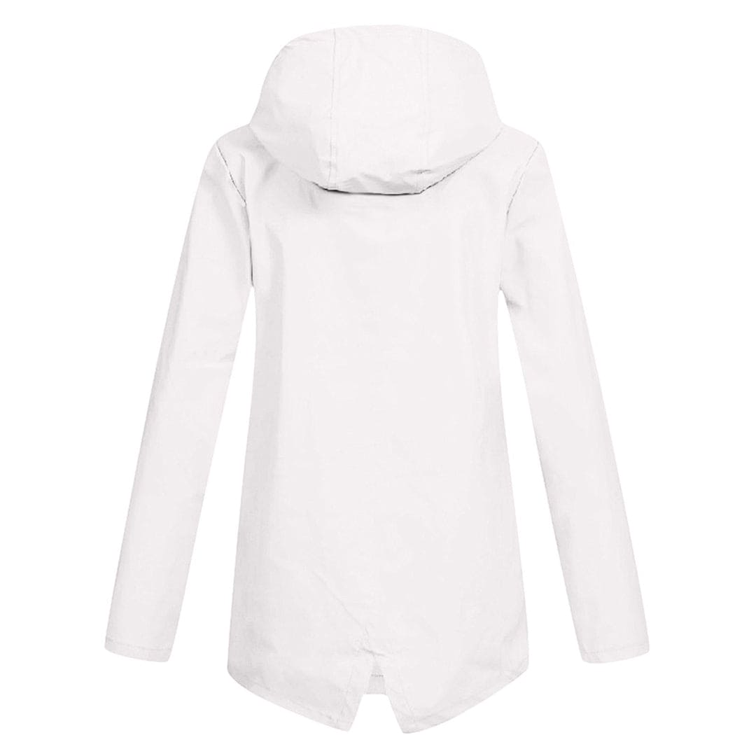Ramona hooded anorak jacket pocket detail