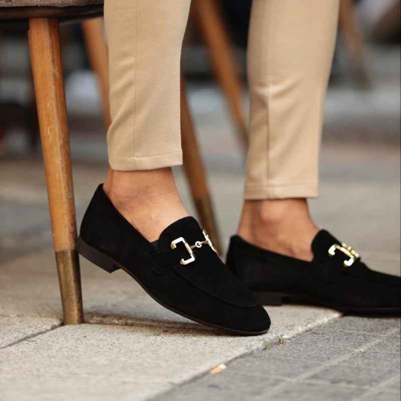Lovell | Men's Slip-On Loafers Beige and Black