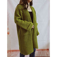 Fioretta oversized knit cardigan, seventh view