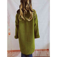Fioretta oversized knit cardigan, eighth view