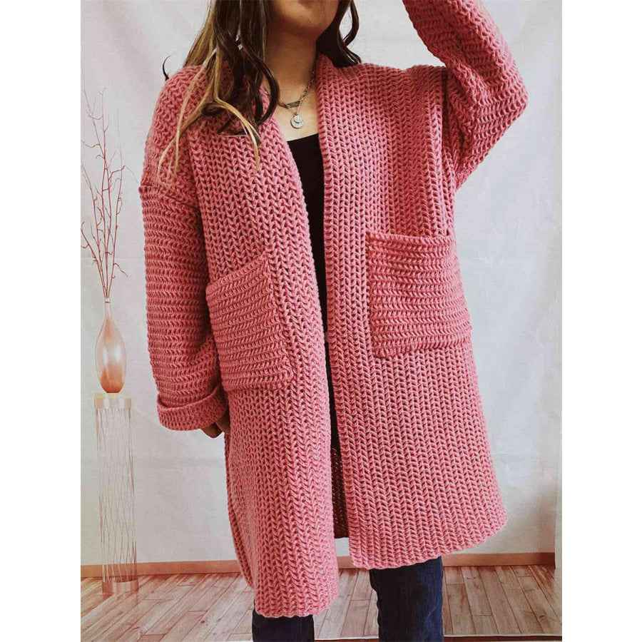 Fioretta | Women's Oversized Open Front Knit Cardigan
