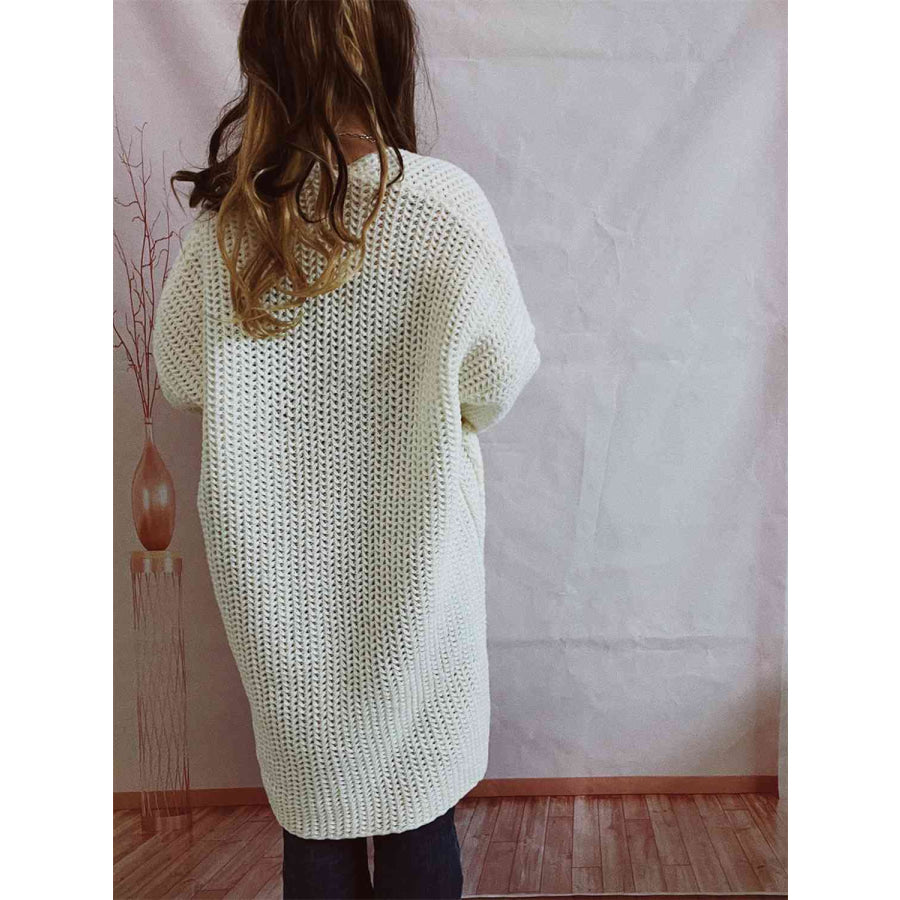 Fioretta oversized knit cardigan, fifteenth view