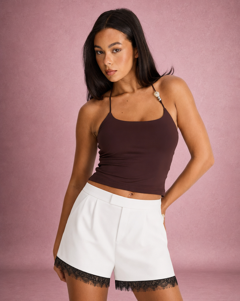 White Shorts