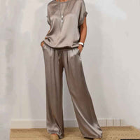 Lorelei | Women's Wide Leg Loose Fit Two-Piece Set