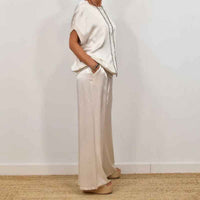 Lorelei | Women's Wide Leg Loose Fit Two-Piece Set