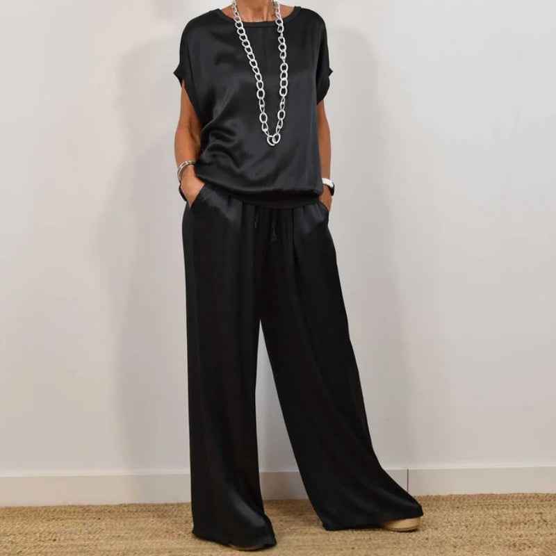 Lorelei | Women's Wide Leg Loose Fit Two-Piece Set