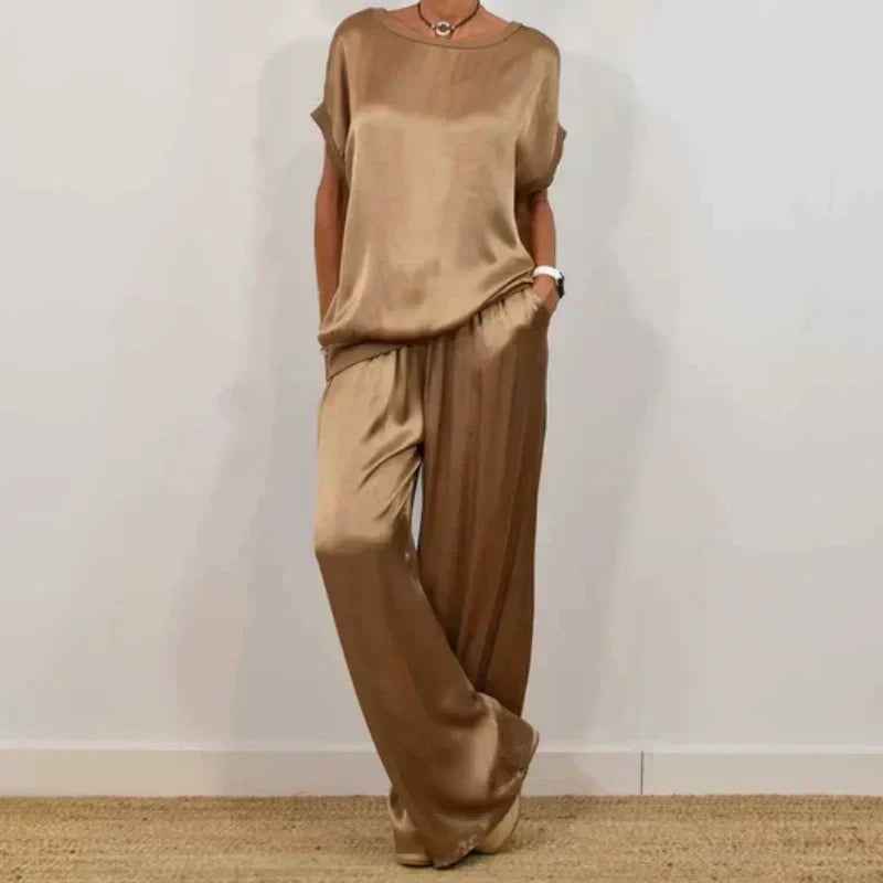 Lorelei | Women's Wide Leg Loose Fit Two-Piece Set