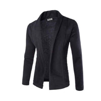 Ridley | Men's Open Front Cardigan Shawl Collar
